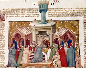 Ceremony of viatica given to a dying person by Unknown artist