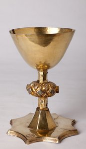 Chalice. Goldsmithing. 1490