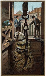Chromolithography of the end of the 19th century by Unknown artist