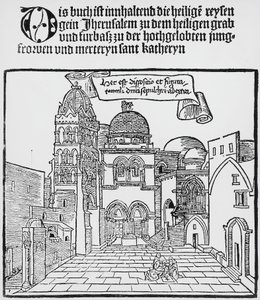 Church of Holy Sepulchre in Jerusalem by Unknown artist
