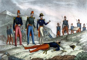 Conquest of Algeria. Death of General Danrémont during the capture of Constantine. 13 October 1837. in 