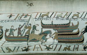 Conquest of England by the Duke of Normandy William the Conqueror in 1066 (detail) by Unknown artist