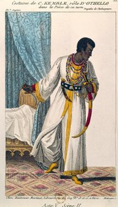 Costume of Comedian Charles Kemble in the Role of Othello