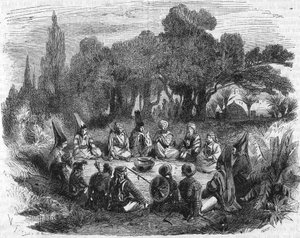 Council held by the chiefs of the Janissaries in Constantinople around 1400