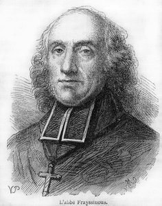 Count Denis de Frayssinous (1765-1841), French Prelate, Bishop of Hermopolis, Minister of Ecclesiastical Affairs and Public Instruction. Engraving from 1844