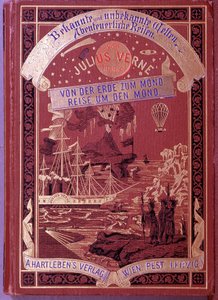 Cover of a Book by Jules Verne in German