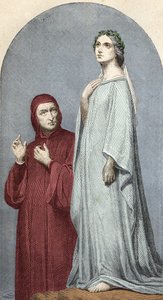 Dante and Beatrice by Unknown artist