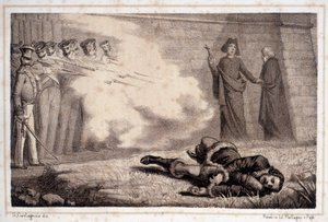 Death of Murat - in 