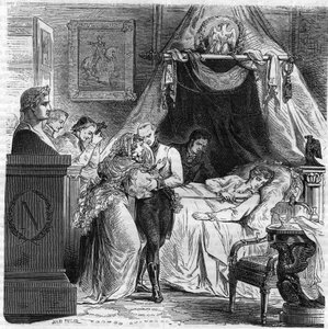 Death of Napoleon II, son of Napoleon I, Duke of Reichstadt