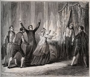 Death of the Prince of Conde (Louis VI Henri de Bourbon Conde) by Unknown artist