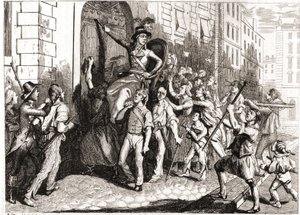 Destruction of the Buildings of Lyon During the French Revolution by Unknown artist