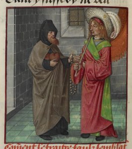 Faux Semblant (False Seeming) Holding Hearts, and Amour (Love) (detail)