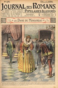 Diane, recognized as Countess of Monsoreau, was awarded to the court. Illustration of 