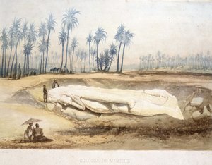 Discovery of the Colossus of Memphis, Ancient Egypt