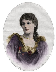 Portrait of Edith Maud Gonne, Irish Revolutionary