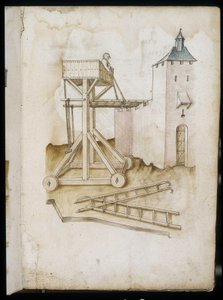 Elevation System and Scales - Manuscript: Parchment Sheet of an Engineer