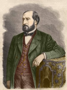 Emile Augier, French Playwright (1820 - 1889)
