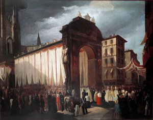 Entry of the New Archbishop of Milan on December 5th 1847