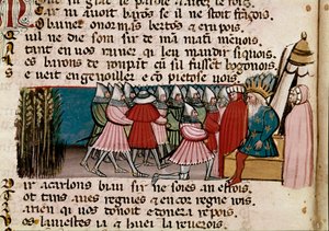 Entry to Spain (Miniature) by Unknown artist
