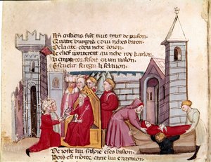 Entry to Spain (miniature)