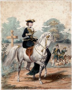 Equestrian Portrait of Empress Eugenie