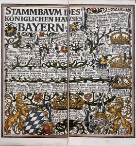 Family tree - calendar by Unknown artist