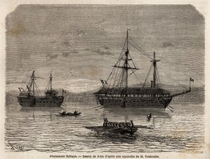 Floating Penitentiaries of French Guiana by Unknown artist