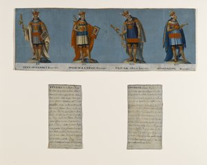 Four Inca Kings: Tupac Yupanqui, Huayna Capac, Huascar Inca, Atahuallpa by Unknown