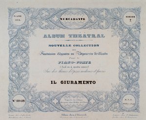 Frontispiece of the Opera 