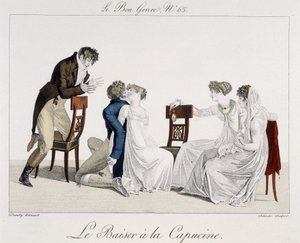 Game: The Capuchine Kiss - in The Good Genre, No. 65, early 19th century
