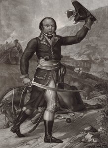 General Thomas-Alexandre Dumas in French Republican army officer uniform - Alexandre Davy de la Pailleterie said Dumas - father of French writer Alexandre Dumas
