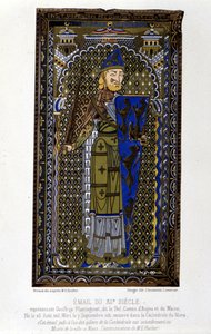 Geoffroy Plantagenet - enamel