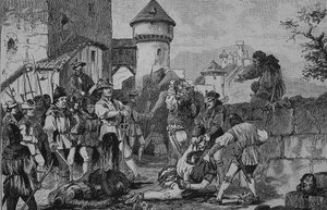 German Peasants War: After the Storming of the Castle Maichau
