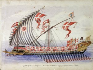 Grand Galion of the Grand Master of the Order Gno T Emmanuel Pinto - 19th century by Unknown artist