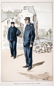 Guardians de la paix (first seat of Paris 1870-1871)