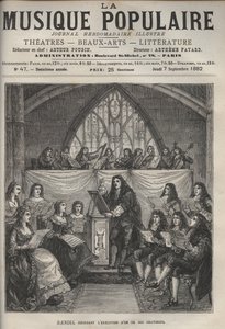 Handel Conducting One of His Oratorios - George Frederick Handel by Unknown artist