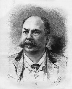 Henri Meilhac (1831-1897), French playwright by Unknown artist