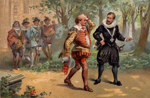 Henry IV King of France and Henry of Lorraine, Duke of Mayenne and Aiguillon (1578-1621) by Unknown artist