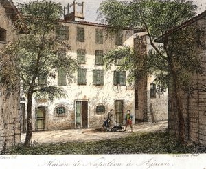 House of Napoleon in Ajaccio by Unknown artist