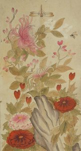 Bird and Flower Painting by Unknown artist