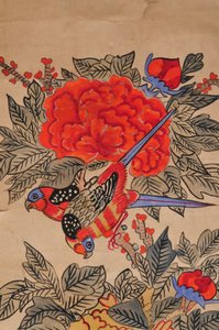 Bird and Flower Painting