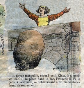 Illustration of the late 19th century for the tale by Hans Christian Andersen (1805-1875) 