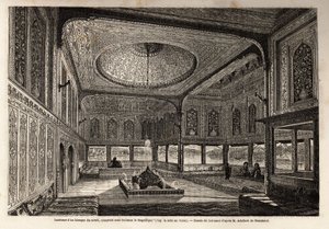 Inside a kiosk of the serail in Constantinople by Unknown artist