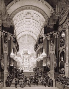 Interior of the Church of the Invalids During the Religious Ceremony on 15/12/1840 (Transfer of Ashes from Napoleon I to the Invalides)