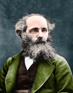 Portrait of James Clerk Maxwell (1831-1879), Scottish physicist. Circa 1875. by Unknown artist