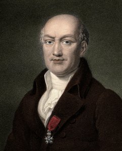 Jean Baptiste Joseph Delambre 1749-1822 - 19th century engraving