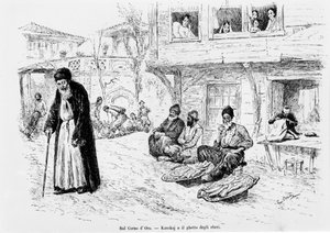 Jewish Ghetto in Constantinople by Unknown artist