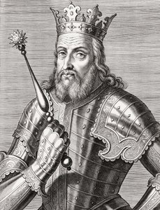 King Afonso IV of Portugal. Portrait. by Unknown artist