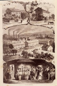 Labor Cities in France in the 19th Century by Unknown artist