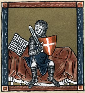 Legend of Arthurian: the Gawain knight on the magical bed. In 